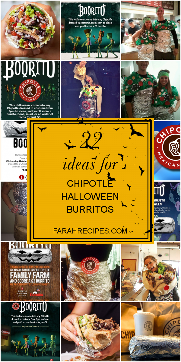 22 Ideas for Chipotle Halloween Burritos Most Popular Ideas of All Time